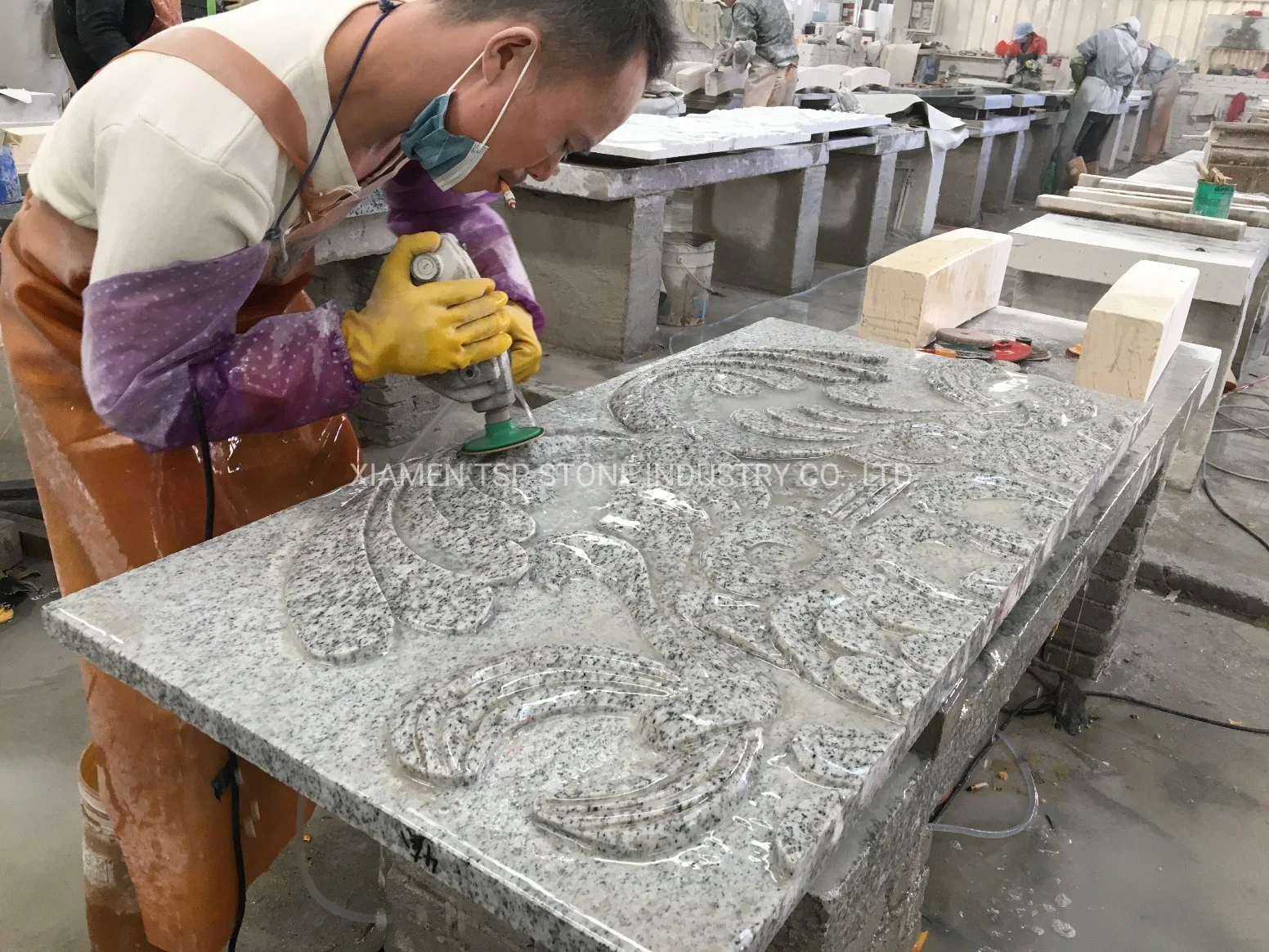 Escultura de mármol natural/piedra de granito para el paisaje del jardín