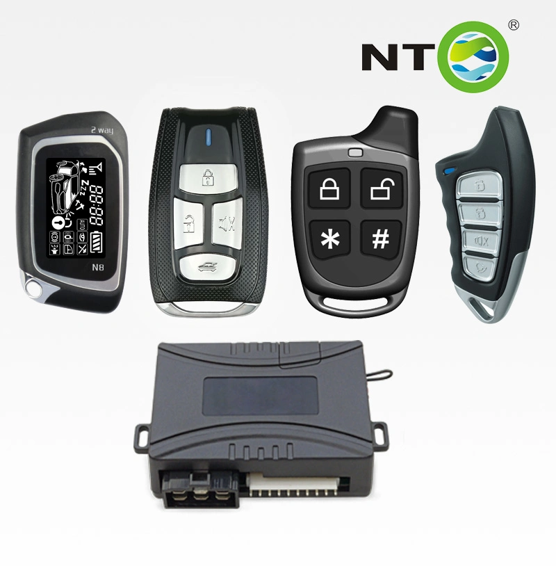 Nto Engine Start Auto with Central Door Lock Two-Way LCD Confirming Remote Start & Alarm 1-Mile Range