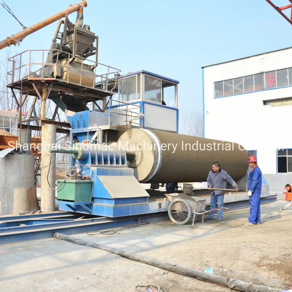 Pccp Prestressed Concrete Cylinder Pipe Making Coater