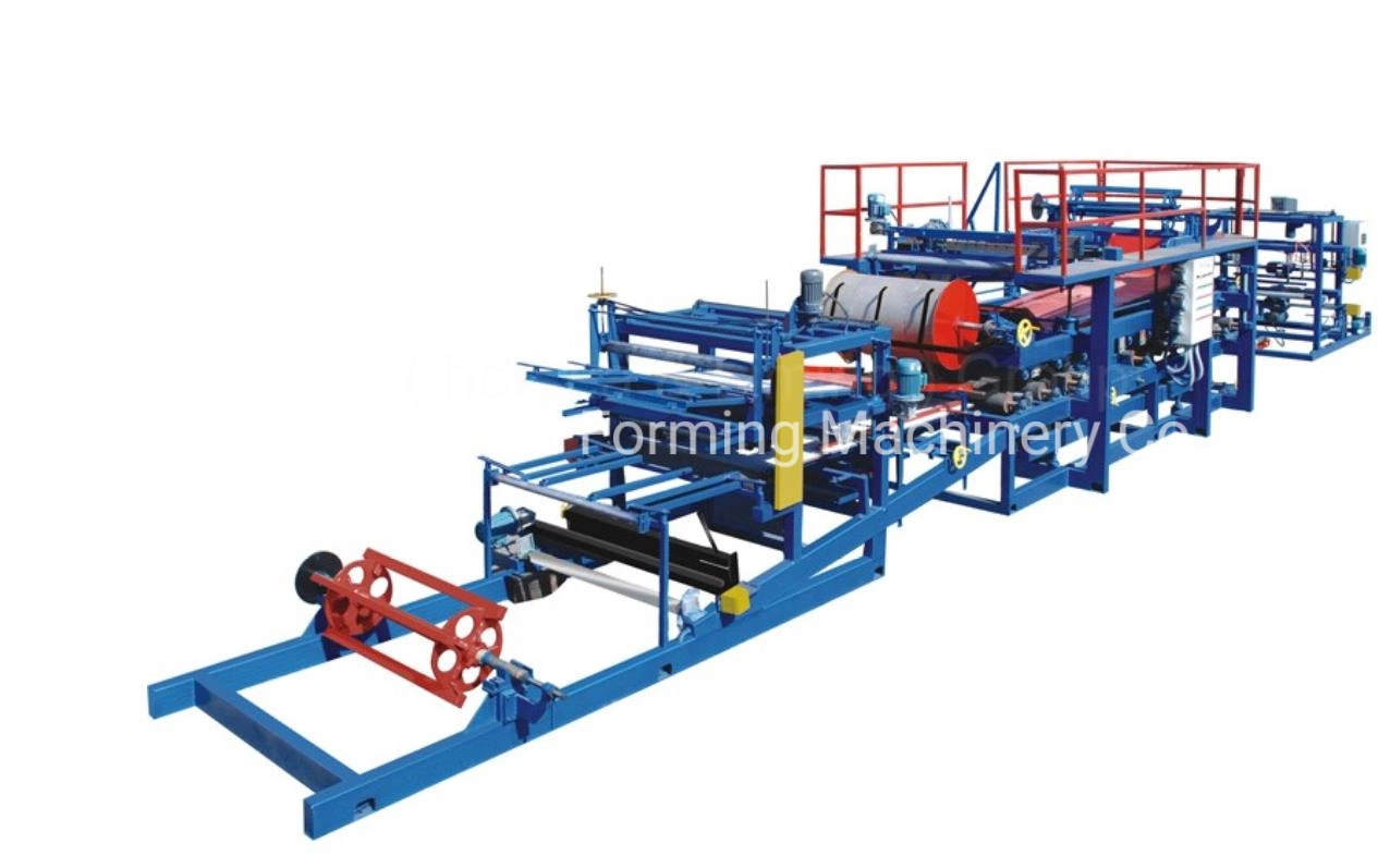 Rock Wool/EPS Sandwich Panel Roll Forming Machine/Roof Sheet Production Line From China