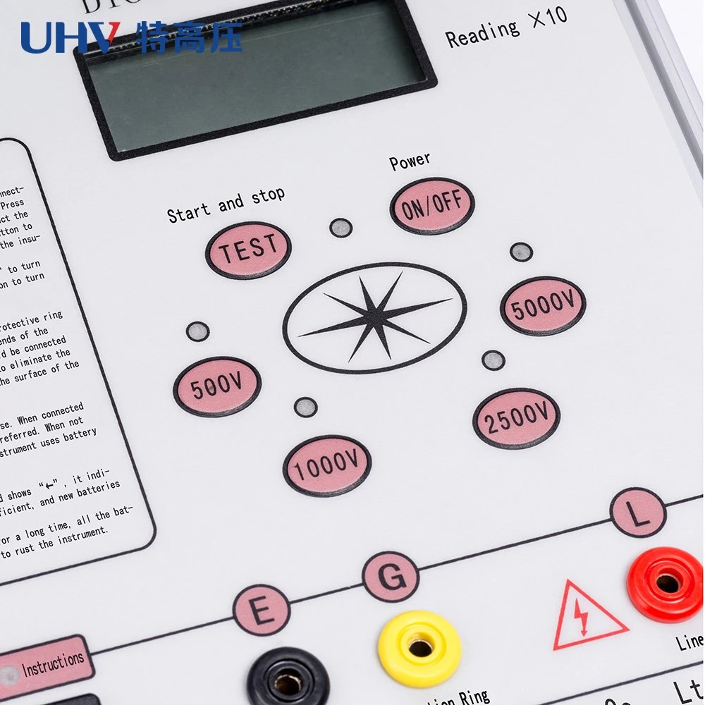 Ht2672 Digital High Voltage Insulation Resistance Tester Portable Meg Ohmmeter