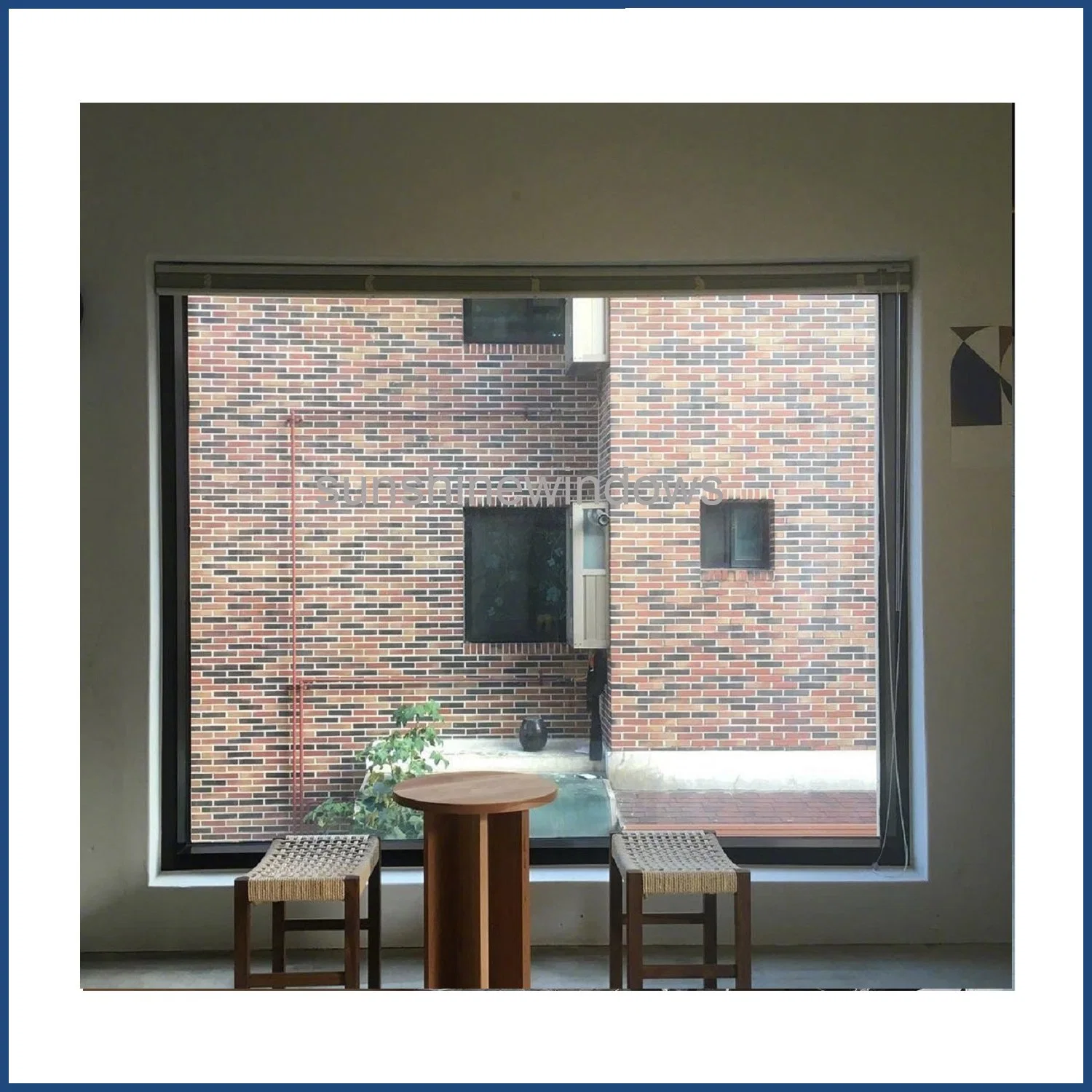 High Quality PVC Sound Insulated Fixed Window