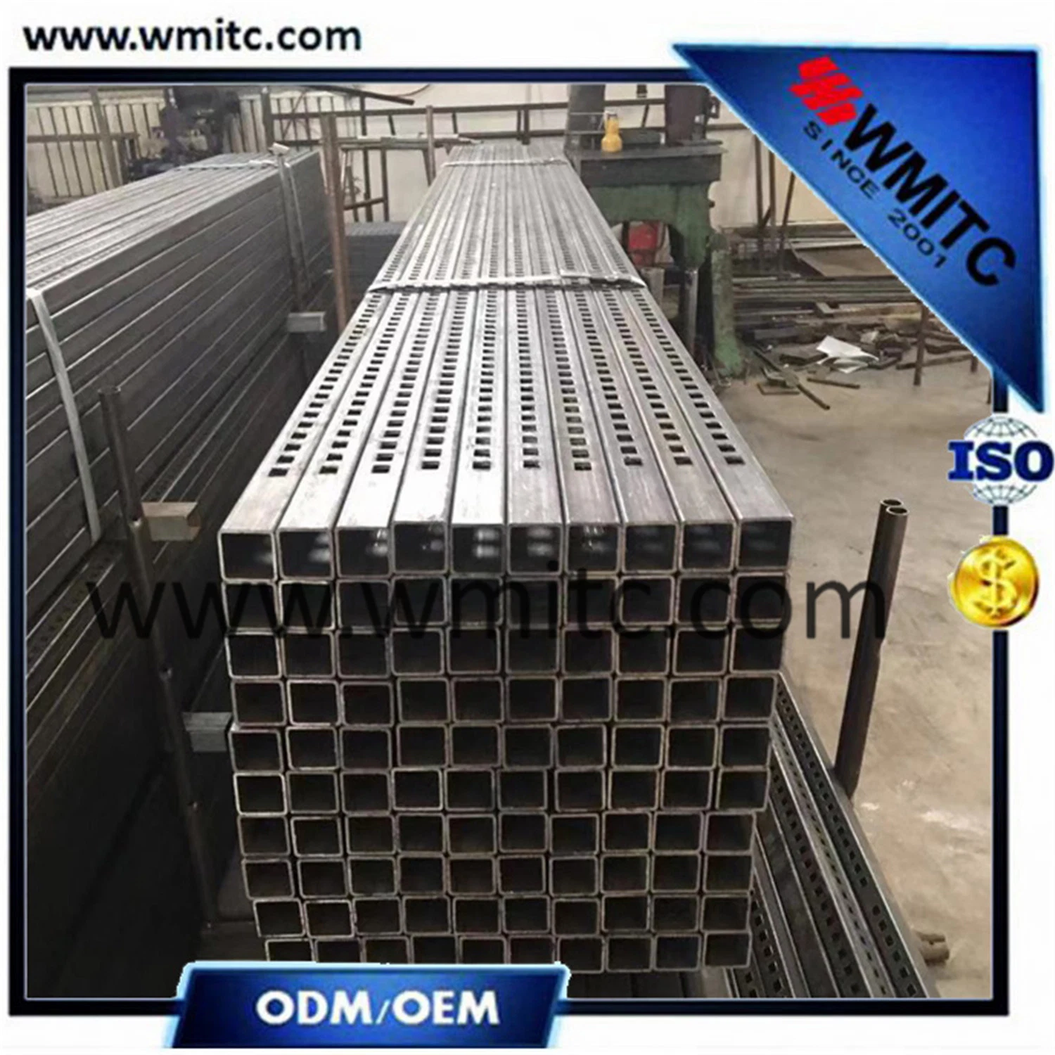 RFp-Sy204 Customized Automatic Punching Steel Fence Posts galvanized steel post