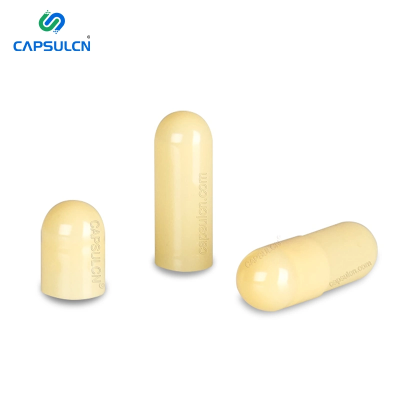 Capsulcn 100% Vegetarian Capsule Pure Transparent Vegetarian Empty Capsule Support Customization