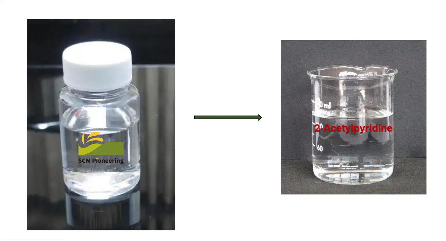 Qualité alimentaire médecine saveur intermédiaire 2-acétyl-pyridine pour le tabac/l'alimentation