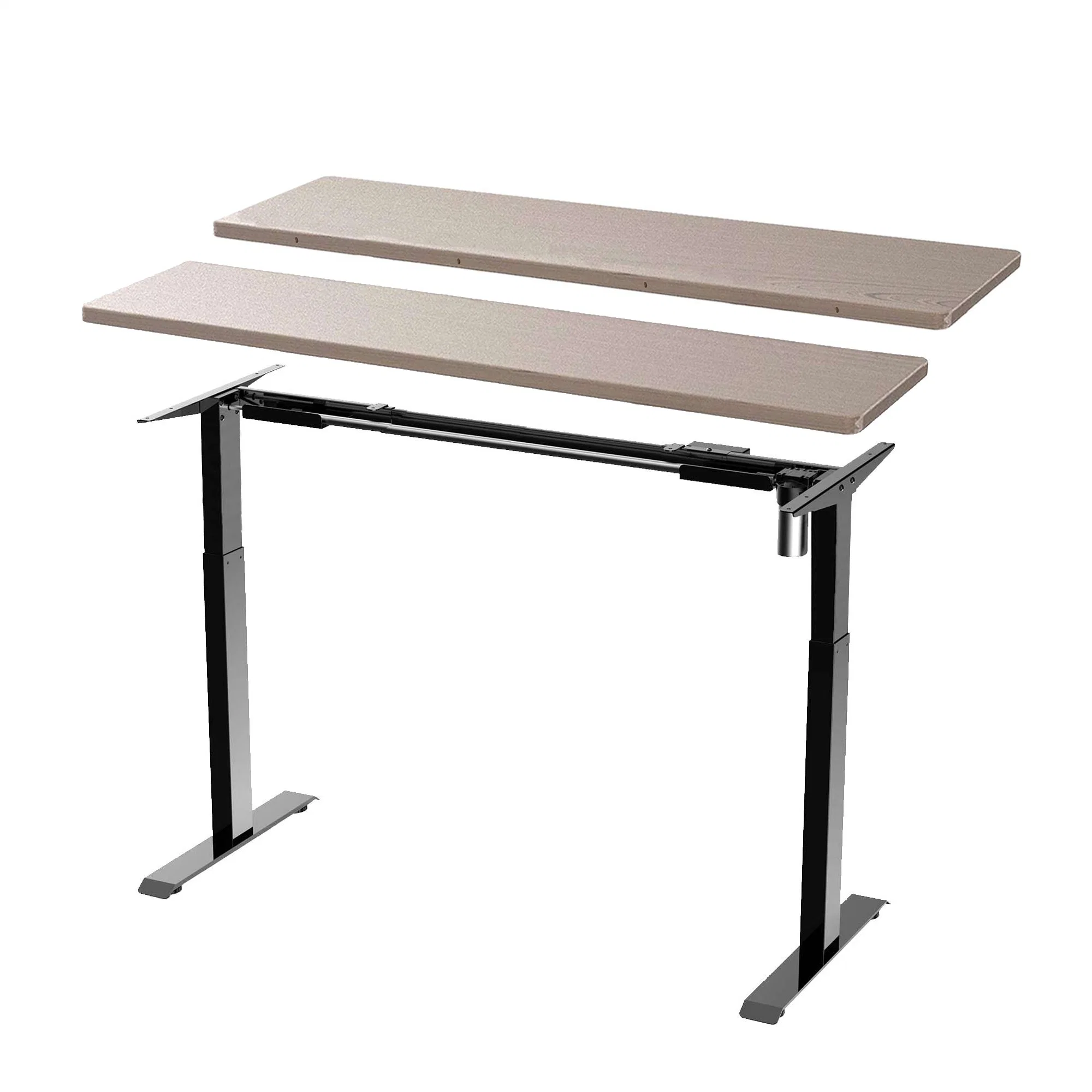 Ergonomic Electric Height Adjustable Standing Desk Frame with Push Button Memory Controller