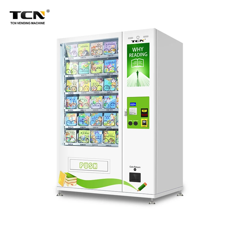Tcn Magazine/livre vending machine avec Temperatature normale