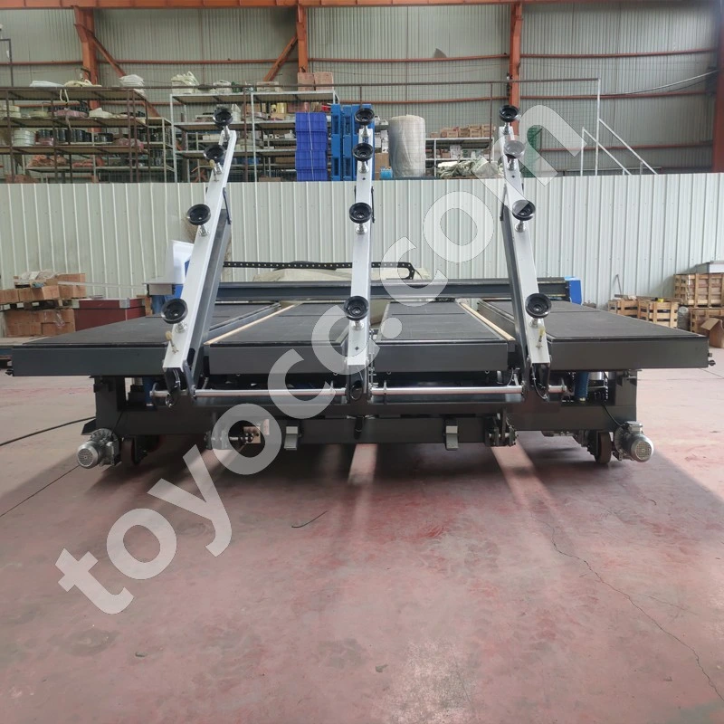 China 2023 High-Efficiency Automatic All in One CNC Glass Slab Stone Loading Cutting Breaking Table Machine Laminated Tempered Manufacturer