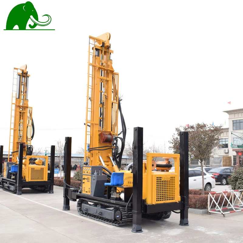 200m-600m Hydraulic Crawler Drilling Rigs and Drill Machine for Core Sampling and Water Wells Drilling Rigs