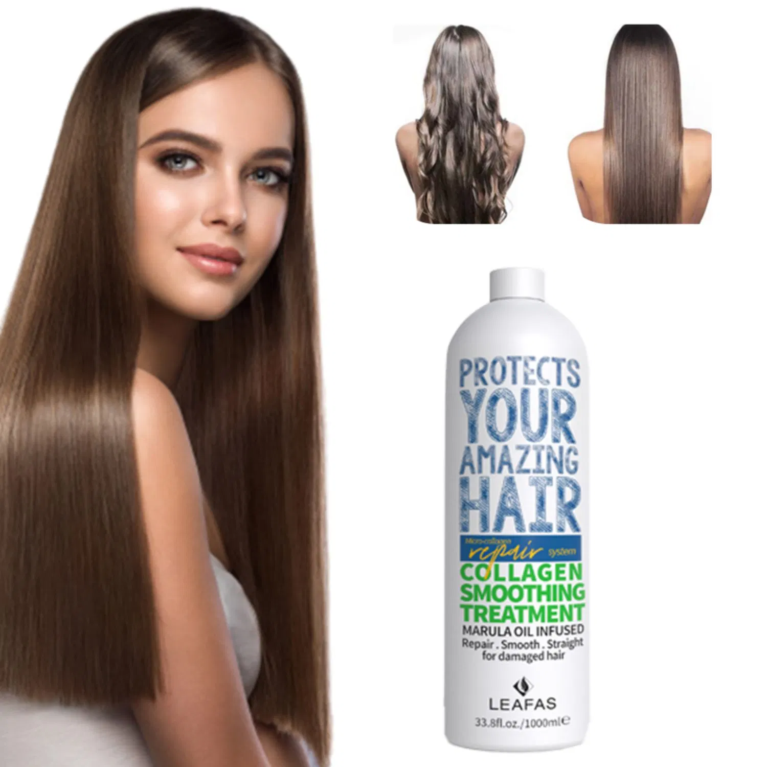 Does Not Hurt Not Irritate Protein Correction Salon Hair Straightener