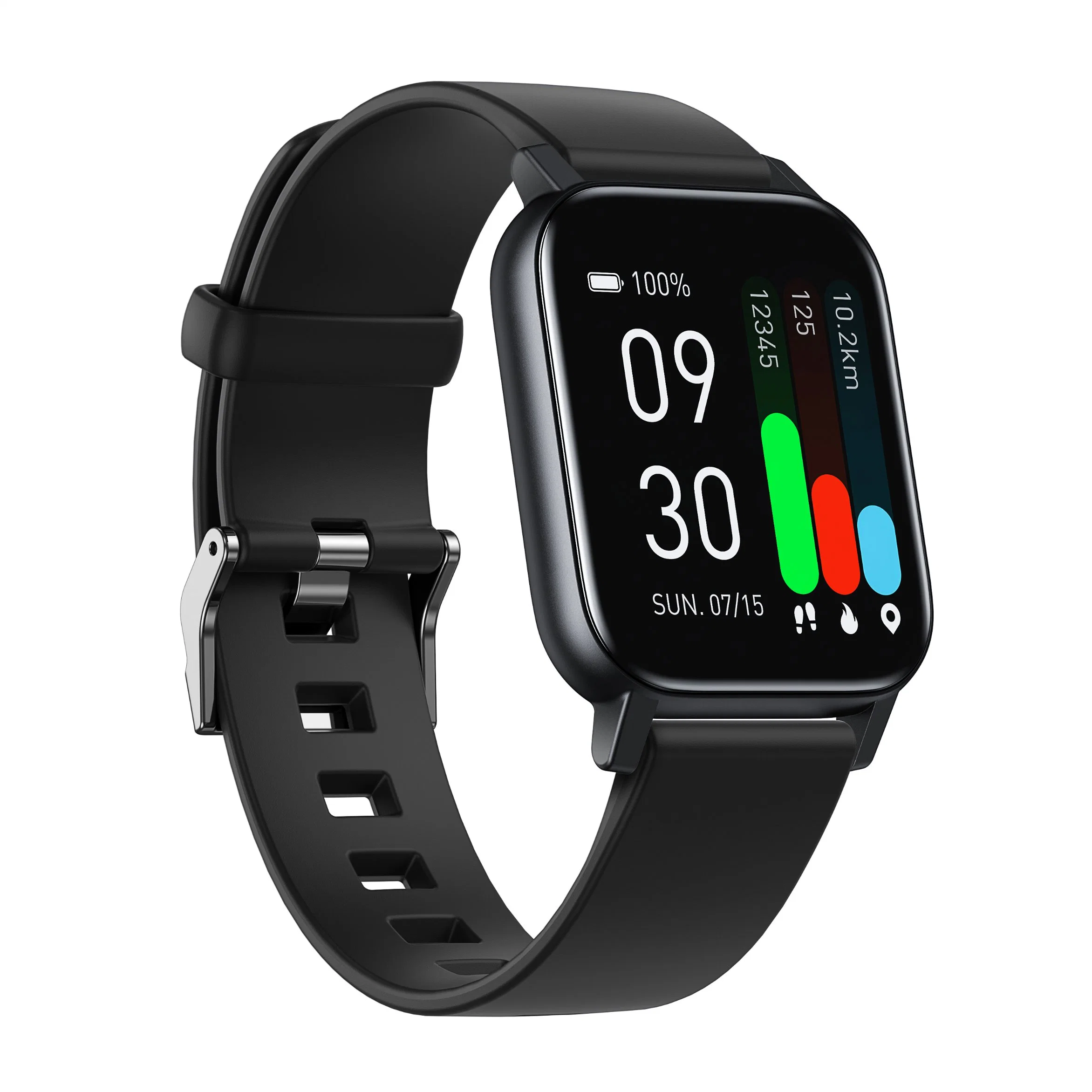 2021 Nouveau produit Test de stress, la température du corps, la fréquence cardiaque, pression artérielle et de l'oxygène sanguin, de multiples exercices de la santé, Imperméable IP68 Smart Watch.