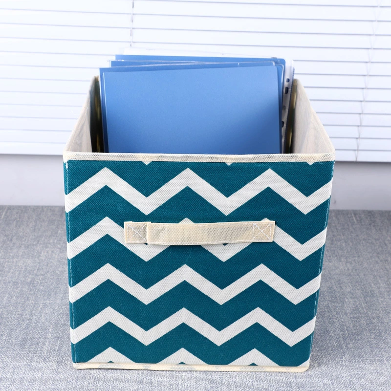 Hot Sale Collapsible Fabric Non-Woven Home Toy Storage Box for Kids