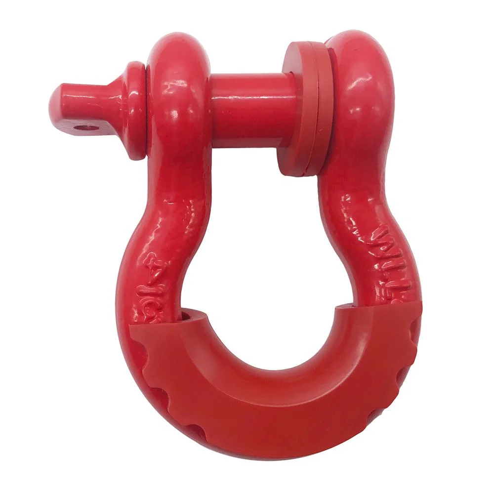 Heavy Duty D Ring Shackle Rugged off Road Shackles 4.75 Ton Maximum Break Strength for Vehicle Recovery