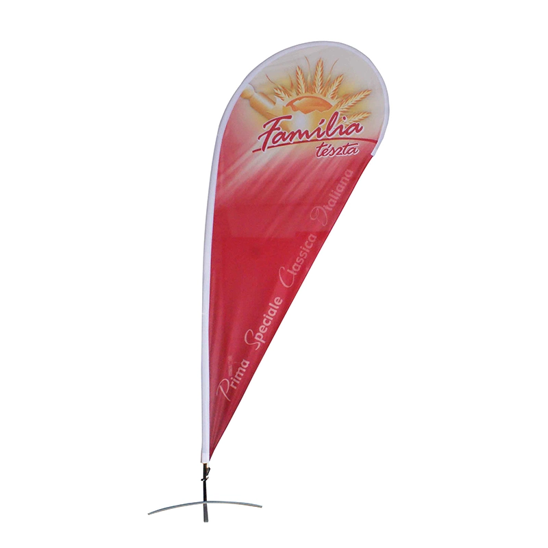 Exhibition Trade Show Beach Banner Display Custom Feather Flag Advertising