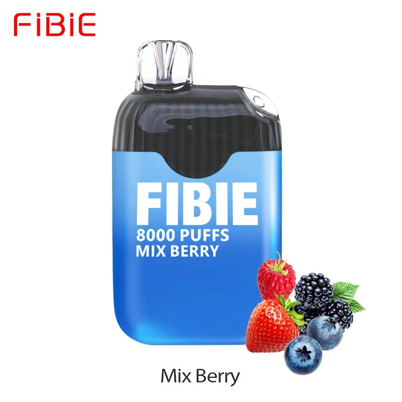 Fibie 8000 Puffs Disposable/Chargeable Pod dispositivo 16ml/550mAh VAPE desechable Cigarrillo