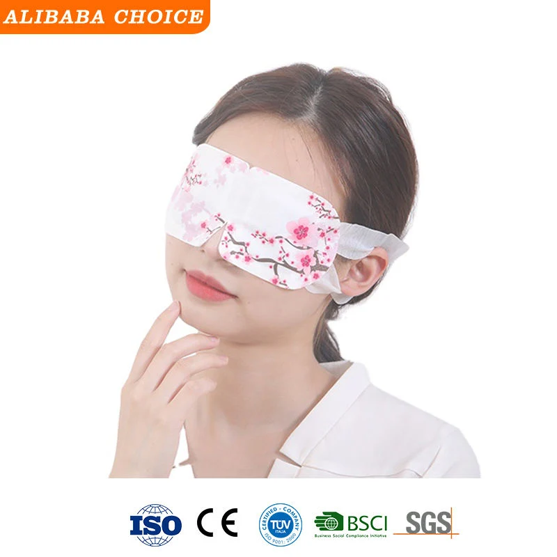 OEM Private Label Anti Dark Circle Steam Relaxing Eye Mask Instant