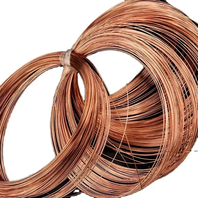 Resistencia soldadura térmica fina cable de cobre Bare con 0,8mm 1mm 6 AWG Bare 2/0 para soldadura esmaltada eléctrica