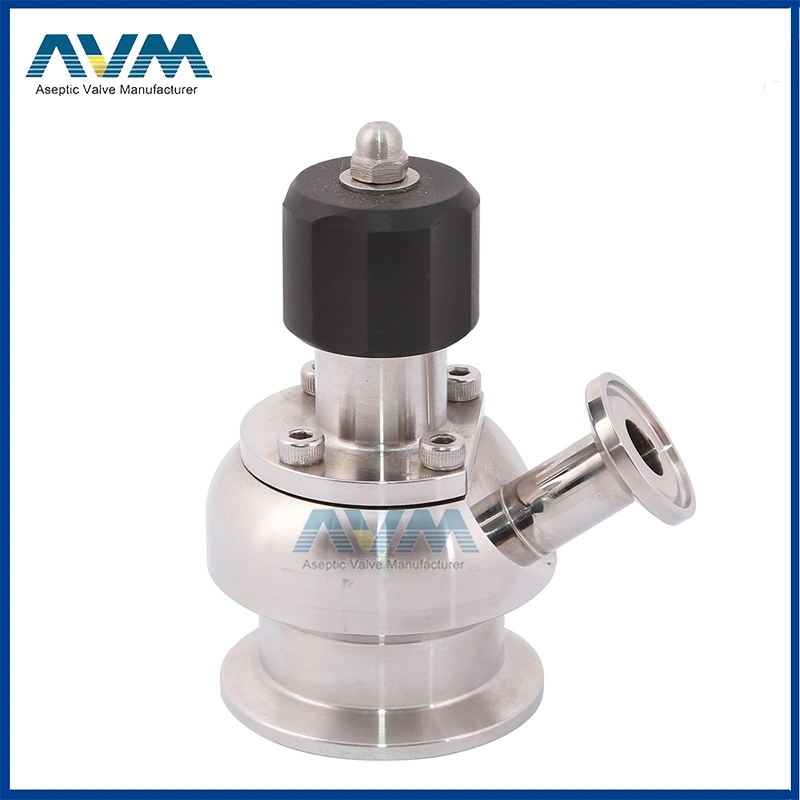 Hygienic Stainless Steel Manual Clamp Aseptic Sampling Valve