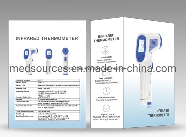 Baby Temperature Measuring Gun Electronic Non Contact Infrared Digital Forehead Thermometer