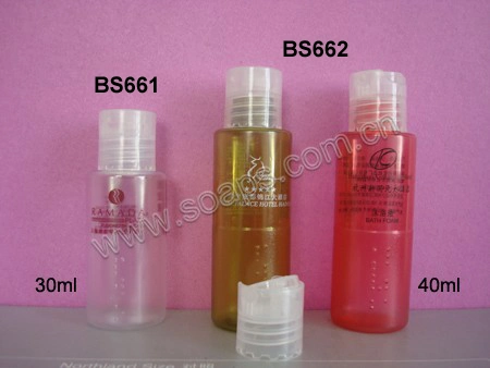 Shower Gel in Pet Bottle66 with Hotel Amenities for Hotel Room Using