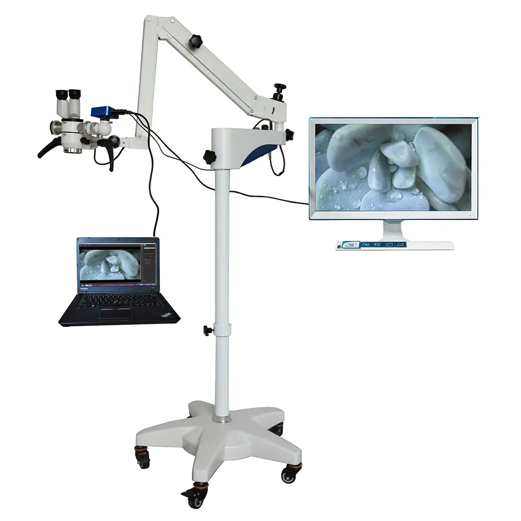 Медицинский цифровой стоматологический Энт Нейрохирургия Хирургический операционный микроскоп