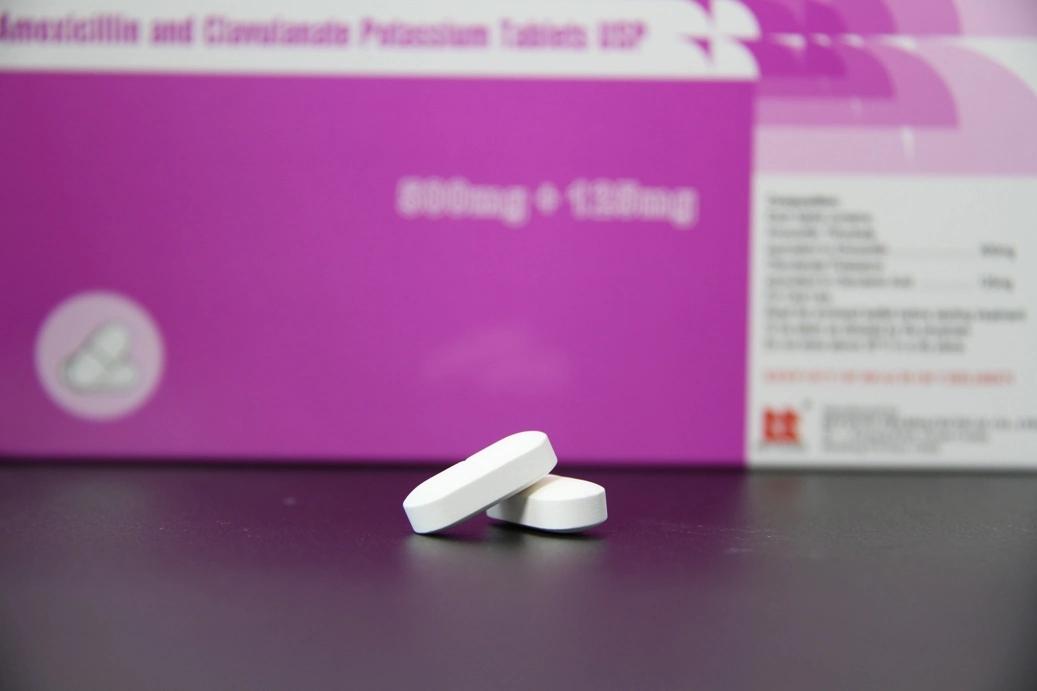 Penicilina de alta calidad Antibióticos Amoxicillin y Clavulanate Potassium Tablets