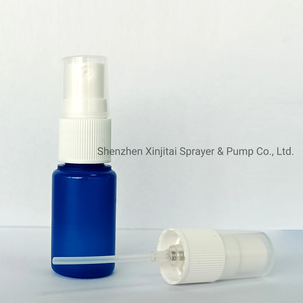 15ml PP Blue Bottle with Oral Spray Buccal Sprayer for Liquid Candy Solutions