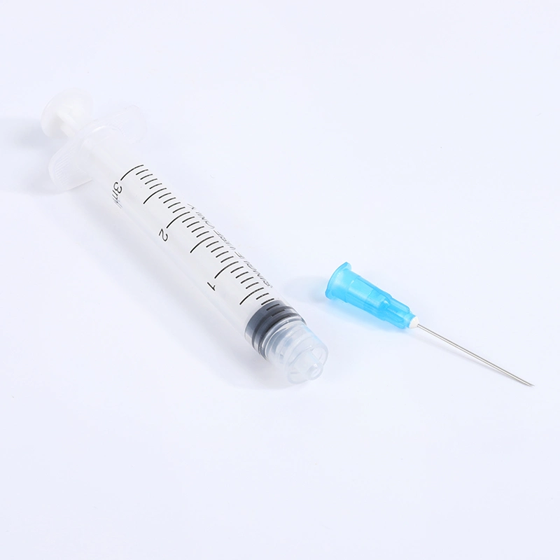 New 3ml Plastic Medical Disposable Vaccine Syringes and Needles