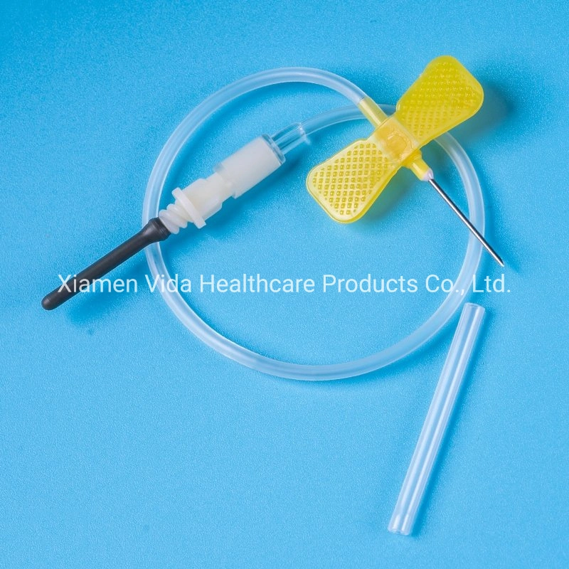 Medical Safety Vacuum Blood Collection Disposable Butterfly Needle Blood Draw Needle