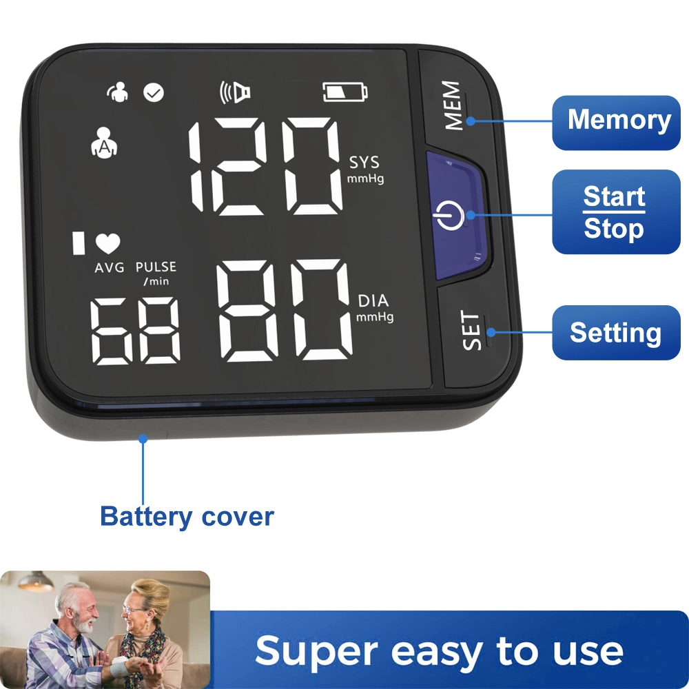 CE, ISO Approved Digital Bpm Wrist Sphygmomanometer Bpm High Qulaity