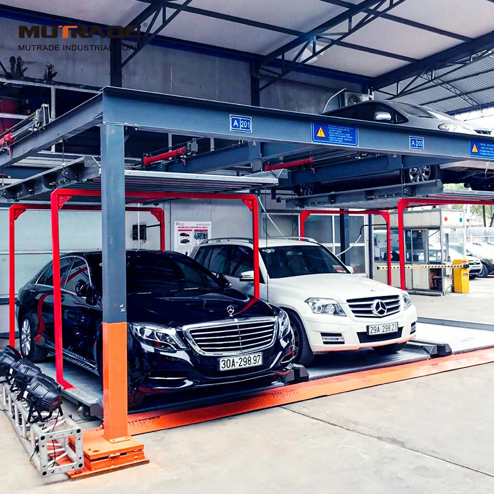 2500kg Capacity Puzzle Parking System Public Parking Lot