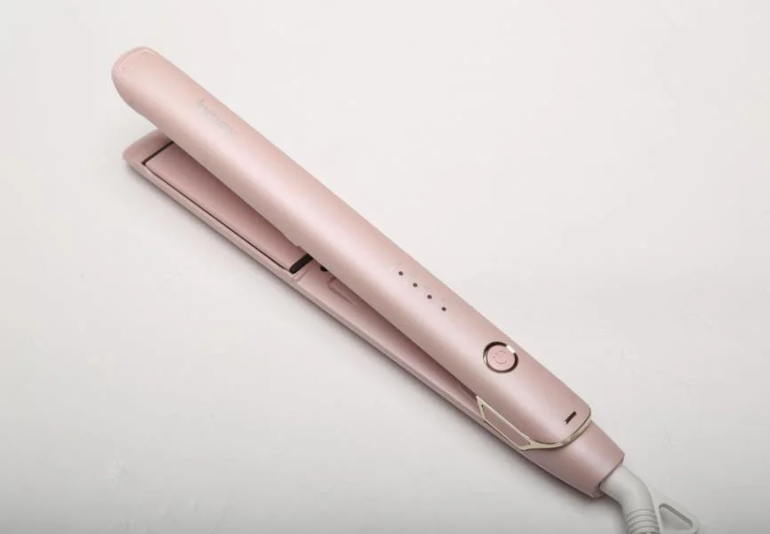 New Design Professional Style Hair Products Infrared Ionic Hair Straightener Flat Iron Straightener LCD Display Automatic Steam Infrared Straightener