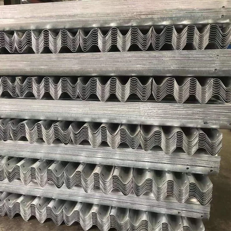 4mm Galvanized W Beam Highway Guardrails, Made in Steel