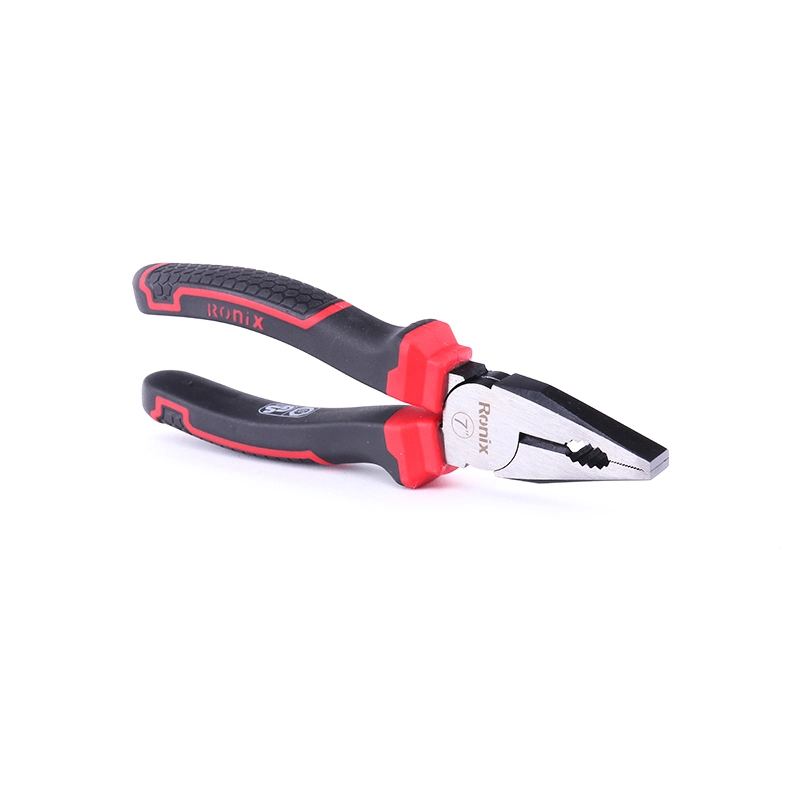 Ronix Hand Plier Model Rh-1167 7" Heated Chrome-Vanadium Steel Drop Forged Combination Plier