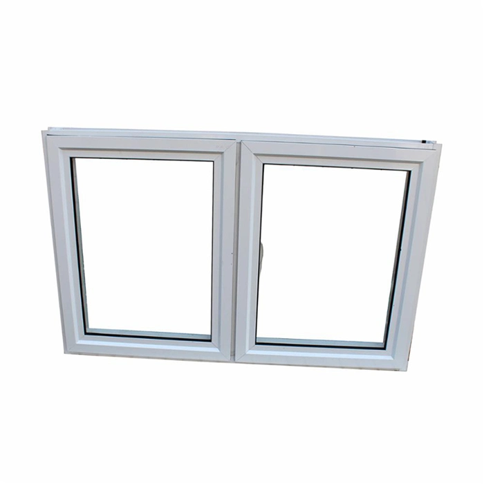 Customized Security Soundproof Windows Black Vertical Double Glazed Aluminum Casement Window