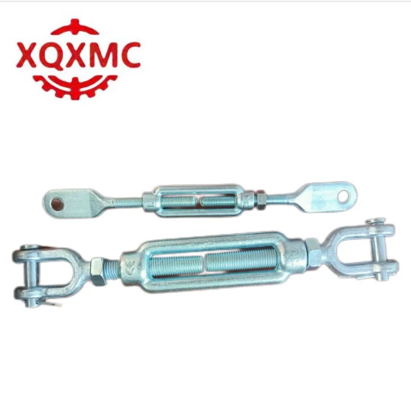 DIN 1480 Type Galvanized Steel Wire Rope Turnbuckle