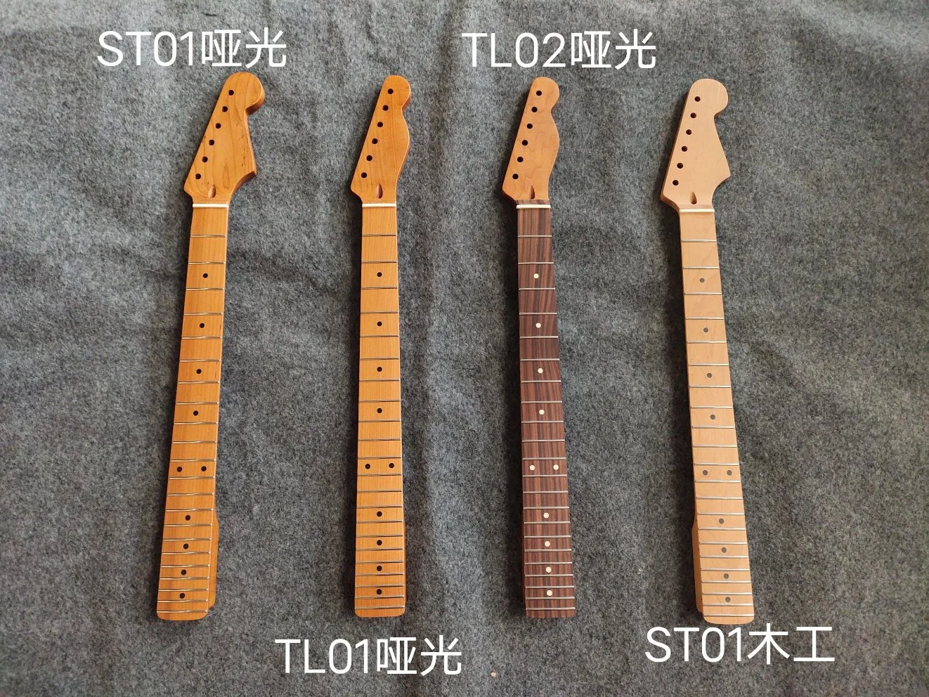 St TL Roasted Maple Electric Guitar Neck 21 22 FREts Acabamento mate