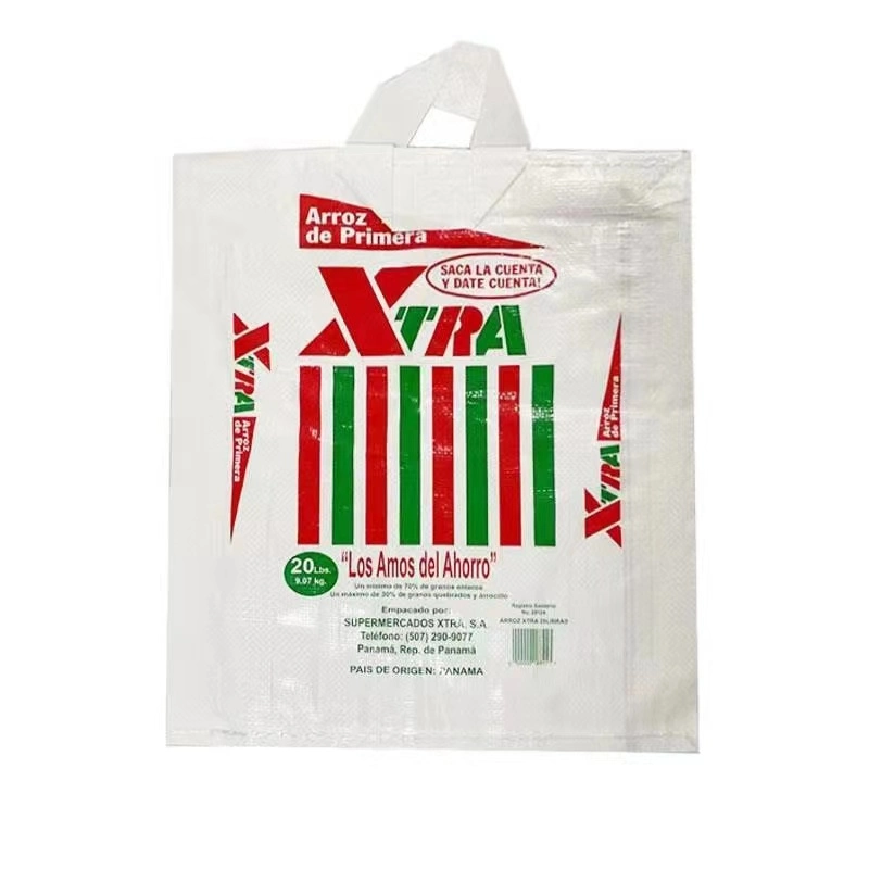 5kg 10kg 25kg 50kg 100% Virgin PP Laminated Polypropylene Woven Rice Bag