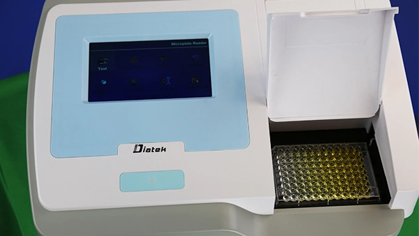 Laboratory Medical Equipment 8 Channel Microplate Elisa Reader Aflatoxin Testing Machine