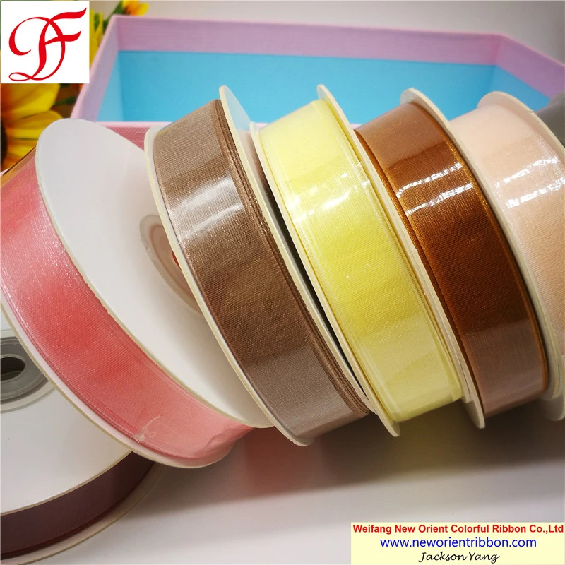 Original Factory Nylon Sheer Organza Ribbon for Wedding/Accessories/Wrapping/Gift/Bows/Packing/Christmas Decoration/Mixed Boxes