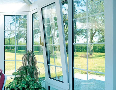 Double Glazing Aluminum Alloy Window PVC Sliding Windows Heat Insulation Fixed Window