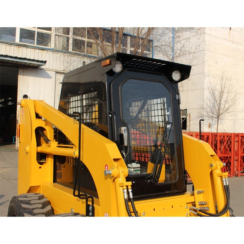 Multi Purpose Skid Steer Loader 100HP 2t Crawler Skid Steer Loader