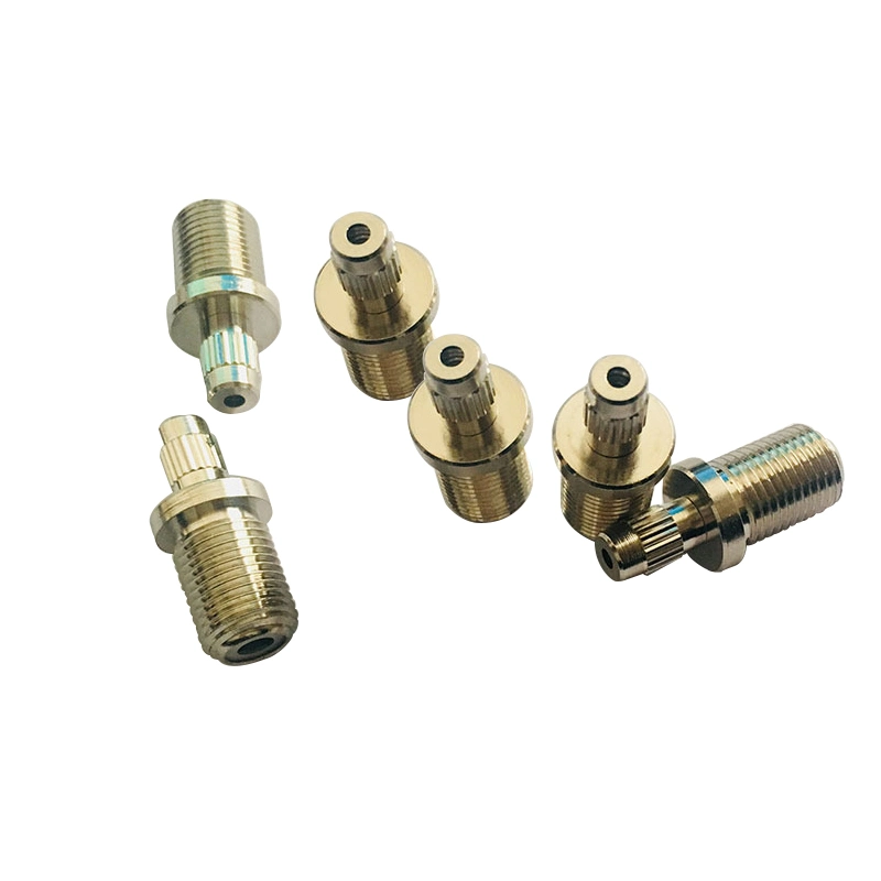 CNC Factory Supply LED Light Parts Durable Threaded Copper Parts Metal Lamp Copper Lockwire