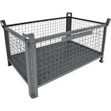 Chinese Manufacture Customized Foldable Collapsible Wire Mesh Container