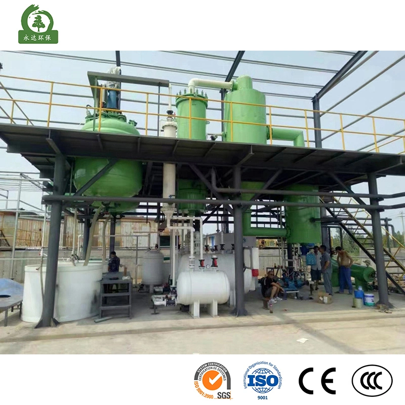 Yasheng Chine Équipement de traitement des acides résiduels Fabrication d'équipement de traitement de la pollution de l'air par les brouillards de peinture.