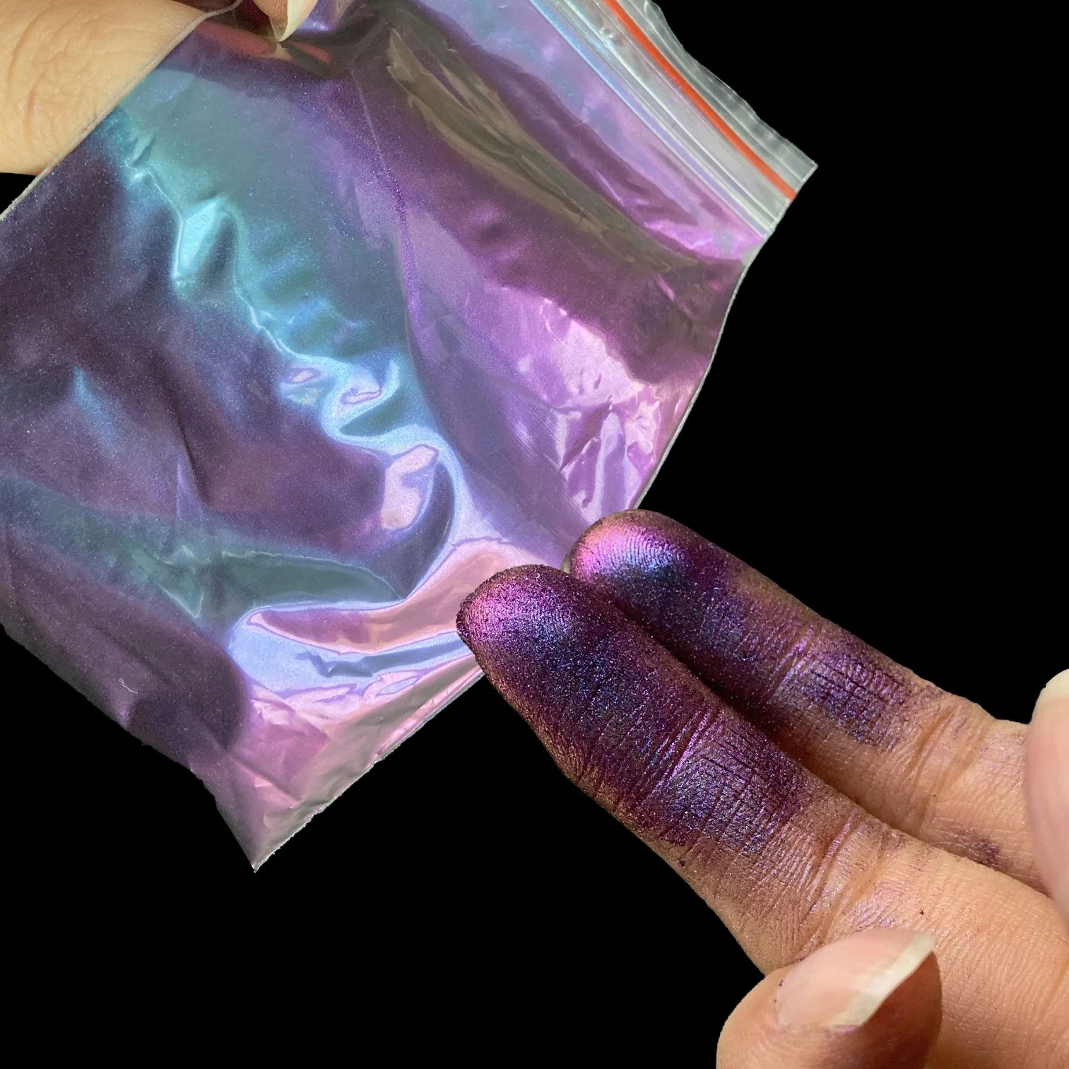 Com efeito cromado Camaleão Pó Colorshift pigmento para as unhas