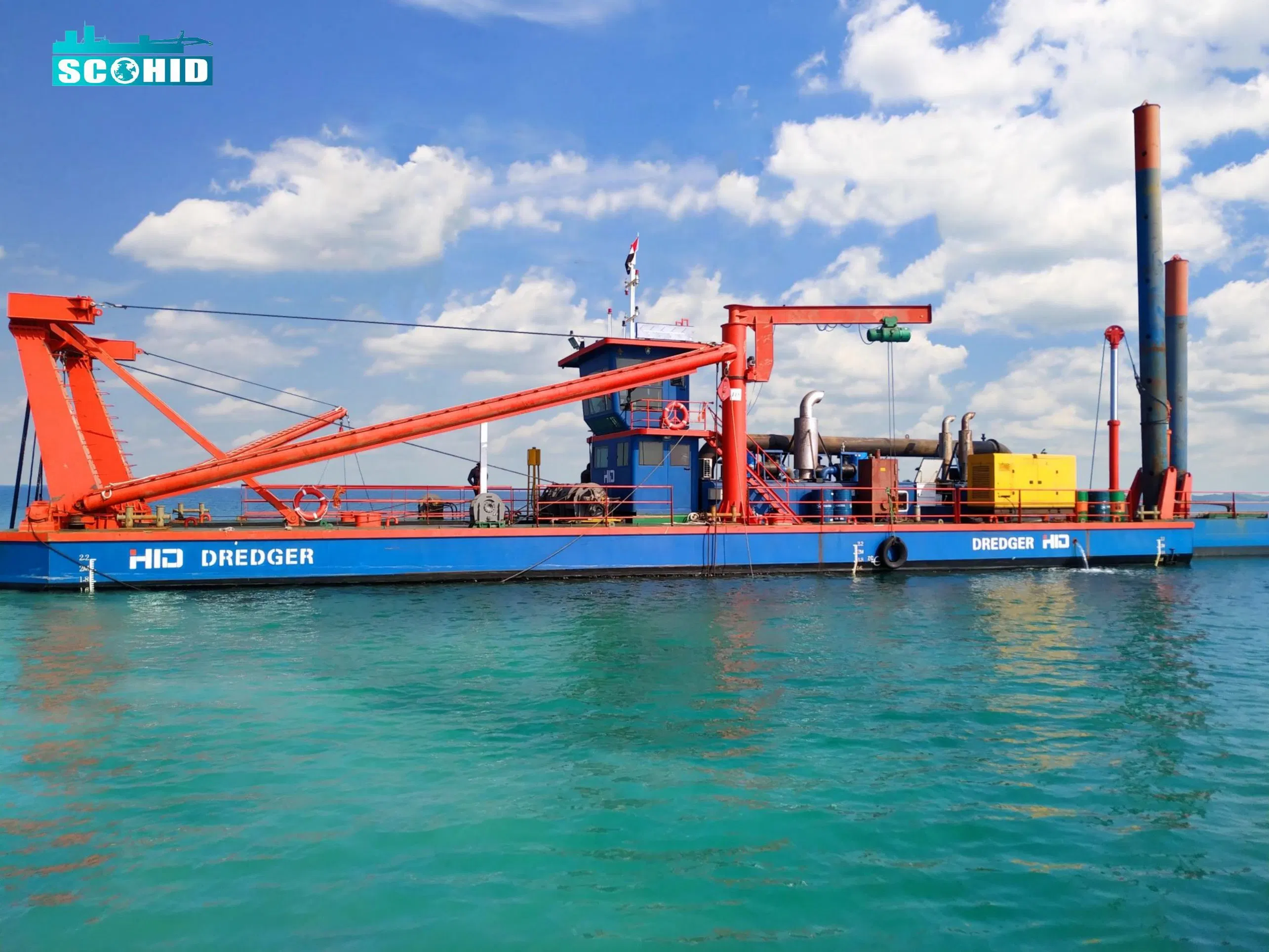 High quality/High cost performance Equipment 28 Inch 7000m3/H Cutter Suction Dredger Vessel in Stock From Sco HID