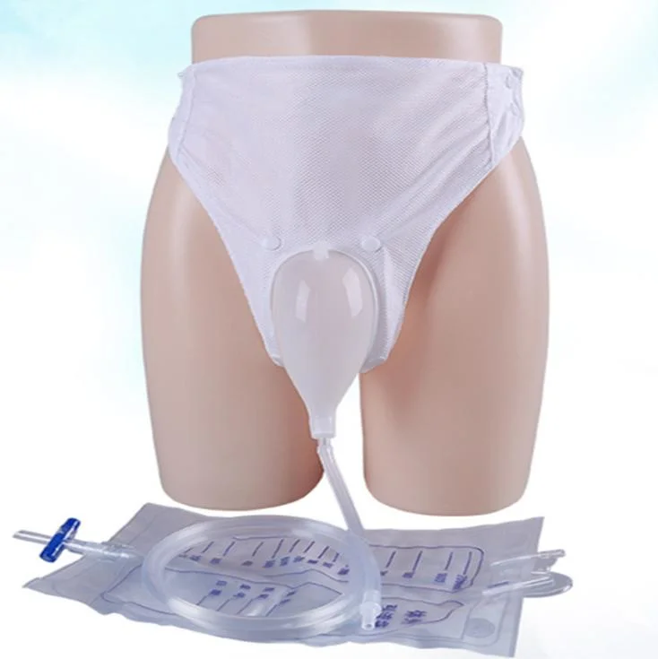 Medical Surgical Disposable Sterile Urine Drainage Bag with Silicone Urine Shell