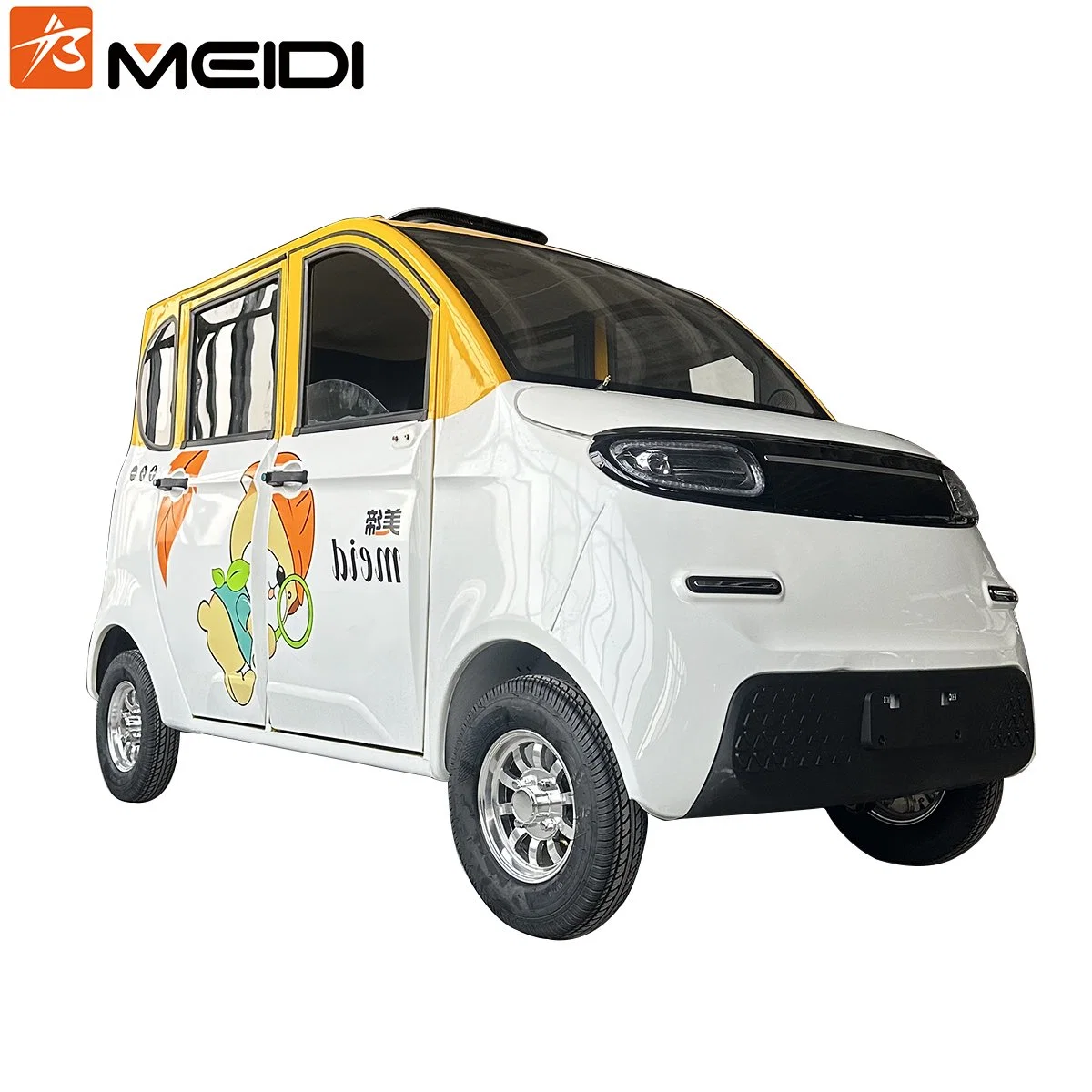 Meidi 2023 Small 4 Door 800W 1000W Electric Car for Europe