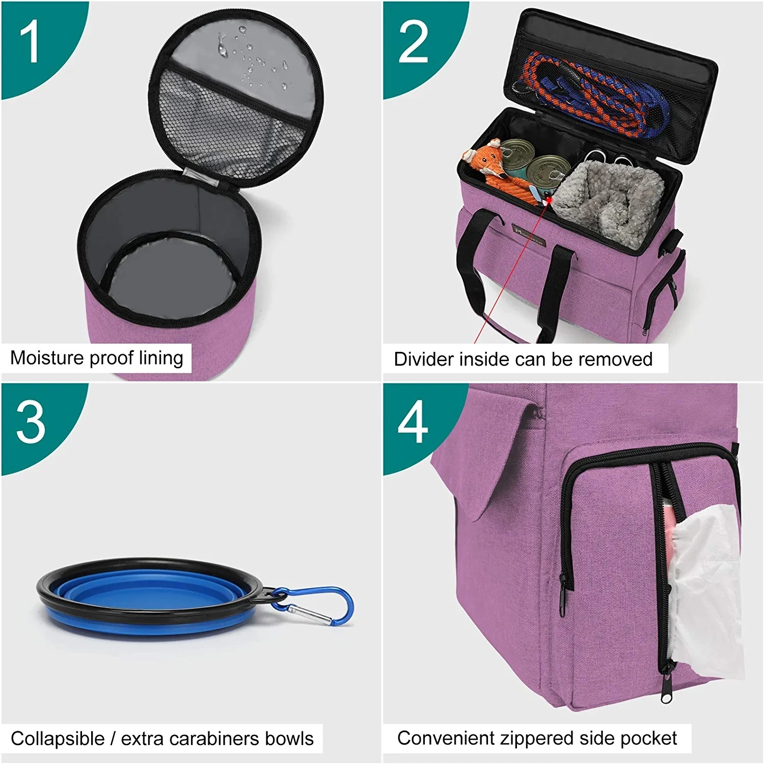 Easy to Clean Pet Travel Bag Wholesale/Supplier